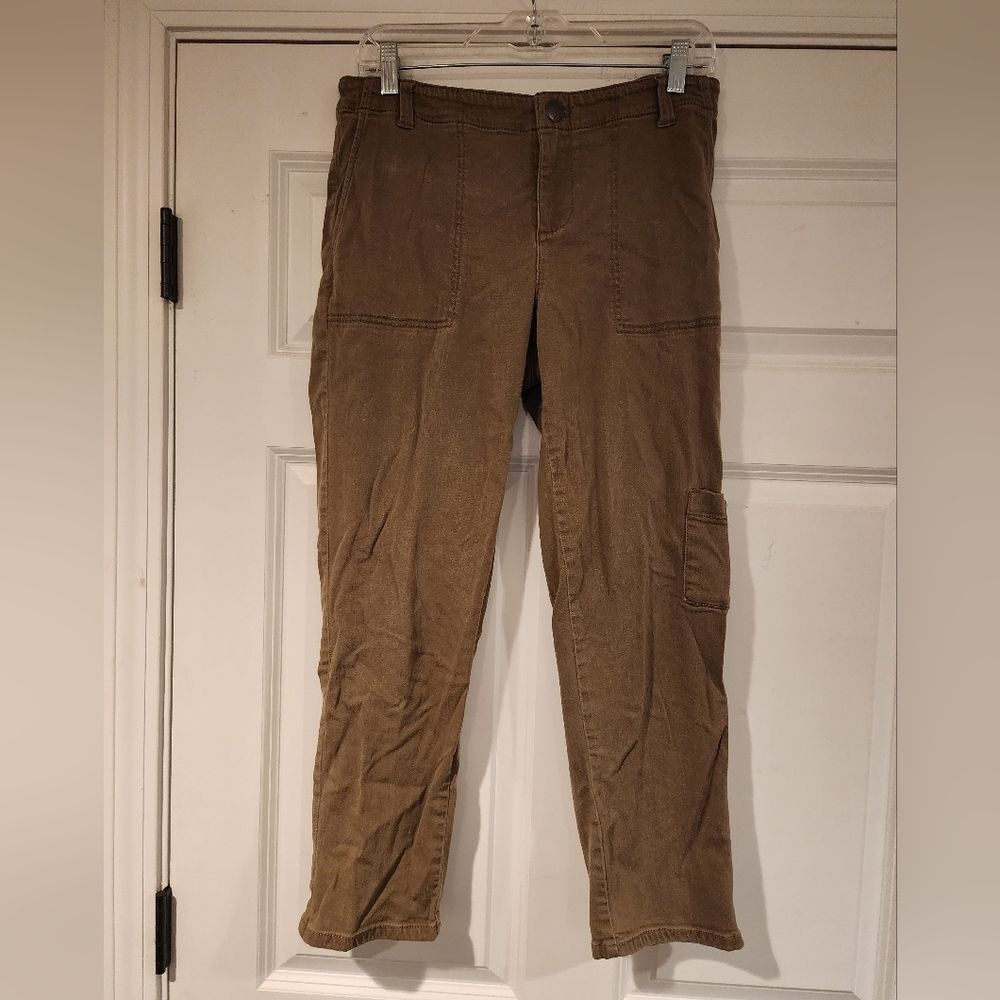 J.Jill green cropped pants With Stretch Size 10